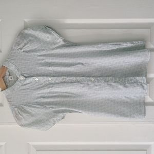 Banana Republic silk blend blouse